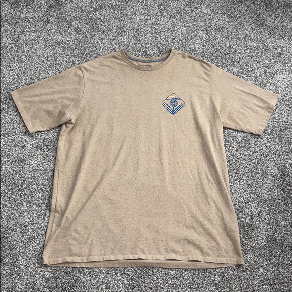 Patagonia Men's Dawn to Dusk Responsibili-Tee in Grayling Brown - Picture 3 of 6